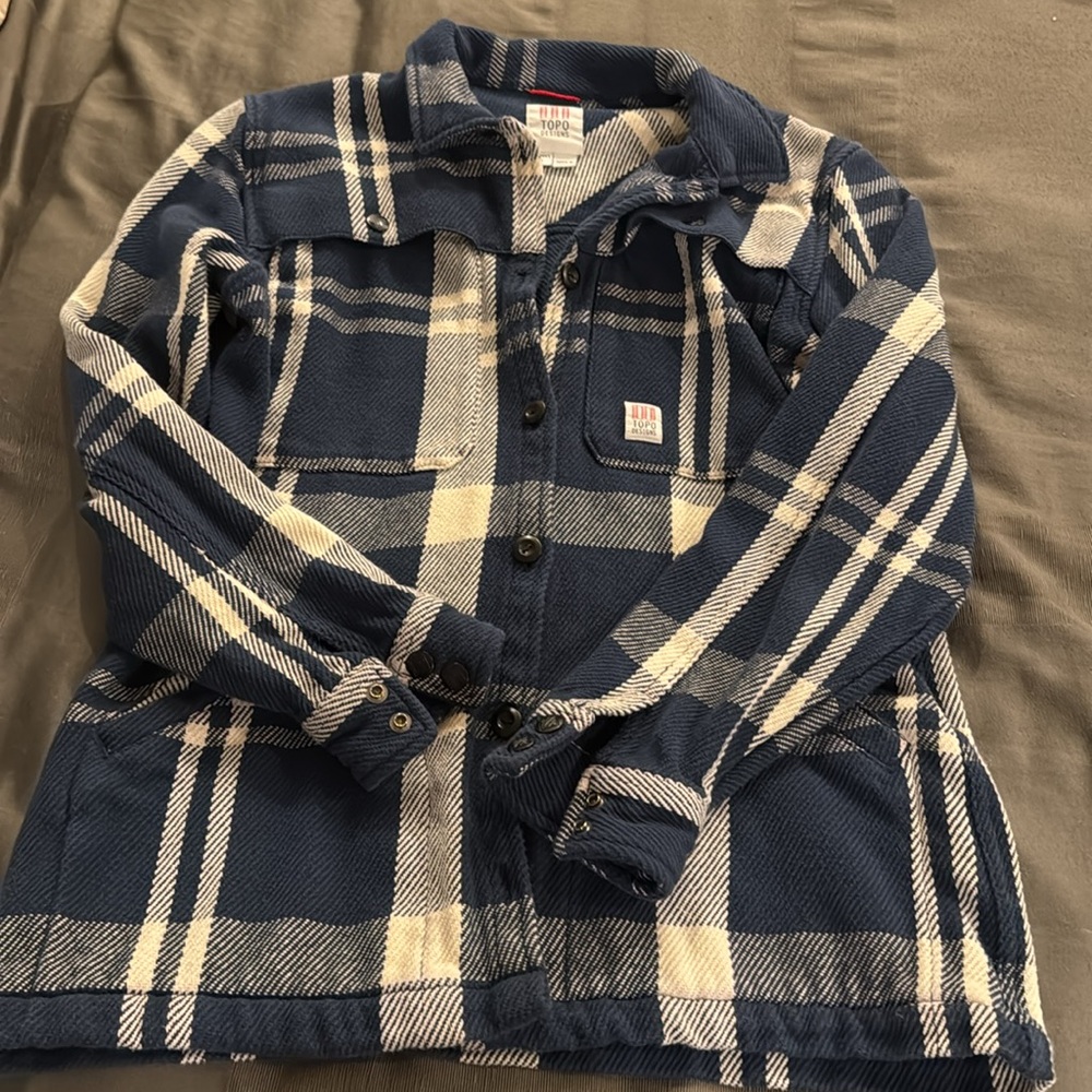 Topo Plaid Shirt Jacket - Picture 12 of 13